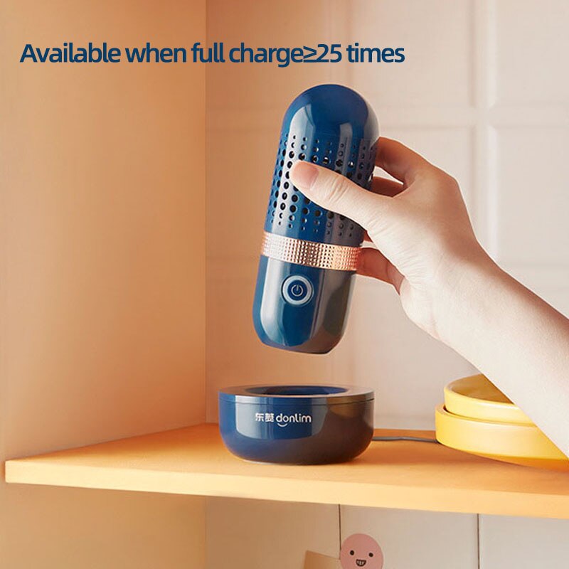 Donlim Capsule Shape Fruit Vegetable Washing Machine Protable Wireless Fruit Food Purifier Household Pesticide Disinfection