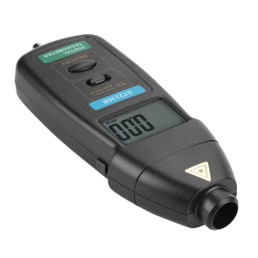 Photo/Contact Tachometer Digital Tach Meter Tester DT2236B RH