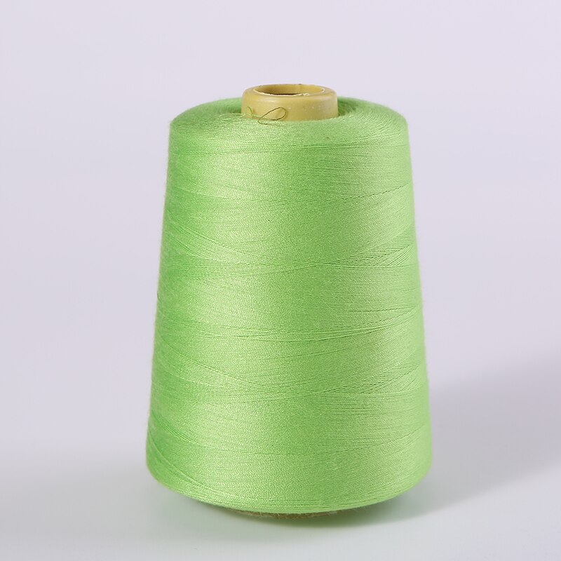 3000 Meter Orange Industrie Overlock-nähmaschine Polyester Thema NäHenne Linie (19/farbe): hell Grün