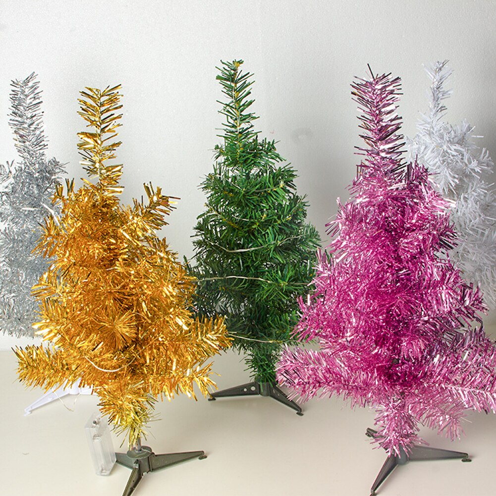 Simulation Christmas Tree Mini Pine Tree Micro Festival Christmas Table Ornament for Kids Happy Year