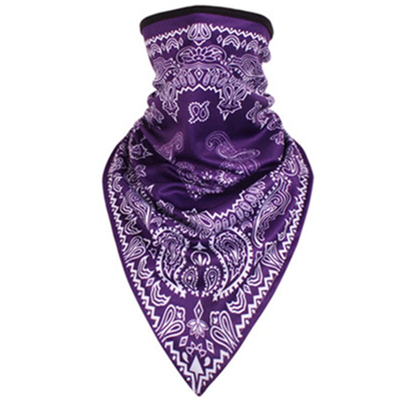 Mode Hip Hop Cashew Bloem Driehoek Magische Sjaal Bandana Straat Skateboard Gezichtsmasker Sjaal Fiets Sjaal Masker
