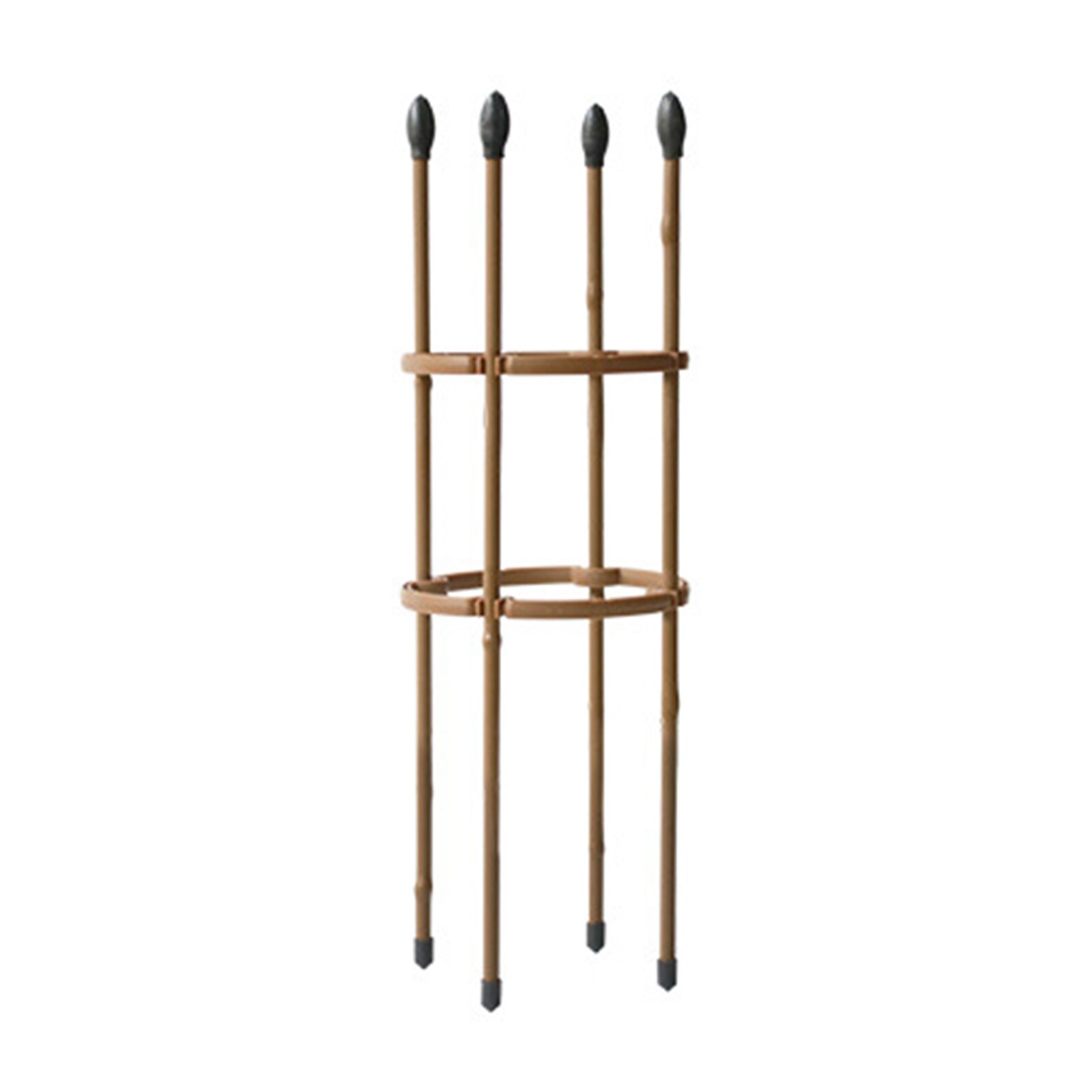 Plant Climbing Frame Support Cage Flower Holder Gardening Tool Rattan Plant Frame Rose Clematis Bamboo Pole Support Frame: Diameter 15