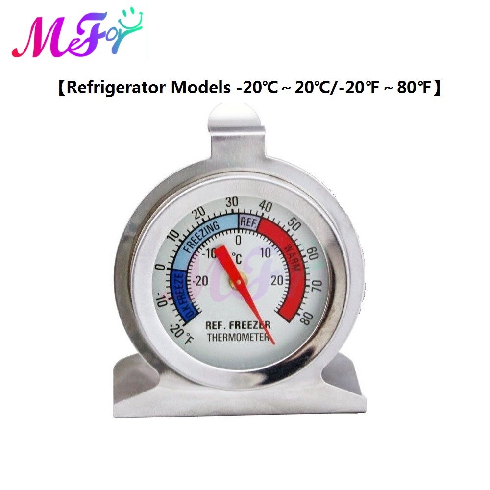 Food Meat Thermometer BBQ Smoker Grill Stainless Steel Oven Temperature Gauge Barbecue Thermometer Kitchen Cooker Baking Tool: -20-20