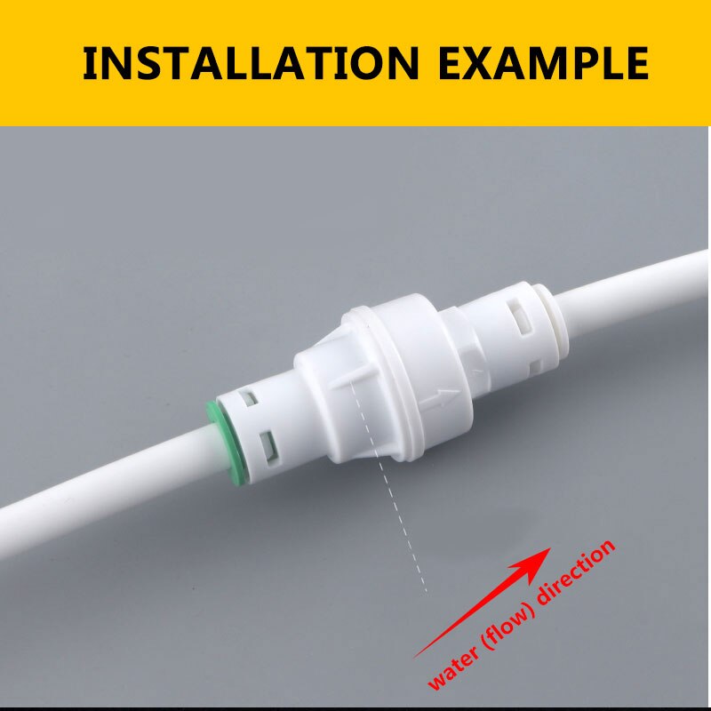 Ro Water Relief Valve Water Drukverlagende Regulator 3/8 "Od Slang Snelkoppeling Diameter 9.5Mm Omgekeerde Osmose Systeem