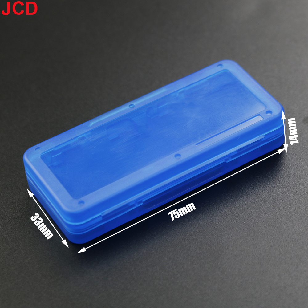 Jcd 4In1 Voor Schakelaar Cartridge Slots Game Card Opbergdoos Game Card Opslag Houder Case Voor Micro Sd Geheugenkaarten games Kaarten