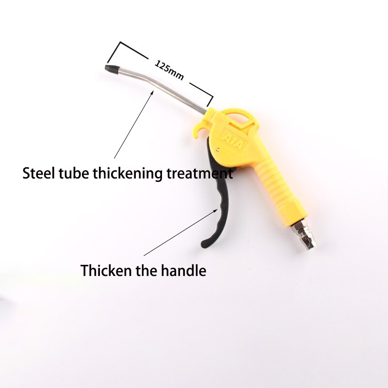 Dust gun pneumatic dust blowing tool powerful air compressor air pump cleaning air gun high pressure air gun: E