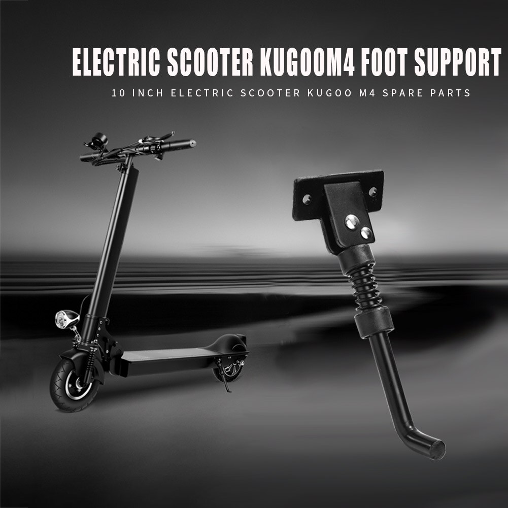 10 Inch Elektrische Scooter Parking Ondersteuning Stand E-Scooter Ijzer Kickstand Voor Kugoo M4 Kick Scooter Accessoires Skateboard Onderdelen