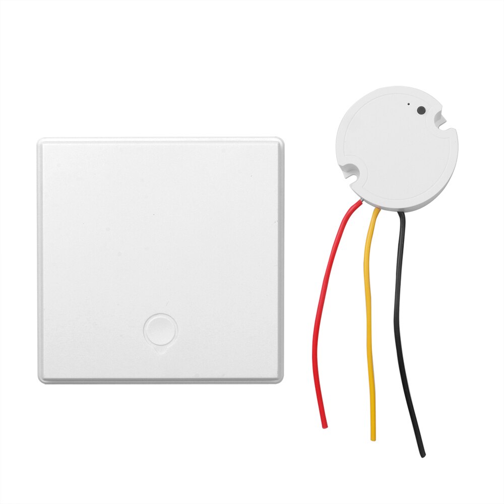 round type self generating remote control switch lamp garbage disposal TV power box self generating switch + 86 type random past