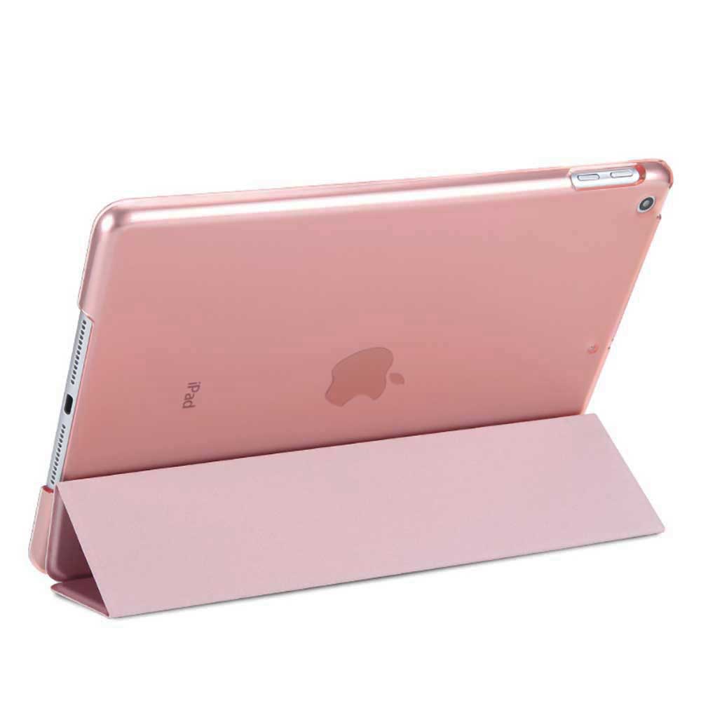 For ipad 9.7 etui magnetisk pu skinnstativ smart deksel for ipad 5 6 air 1 2 5th 6th generasjon med stylus penn+film