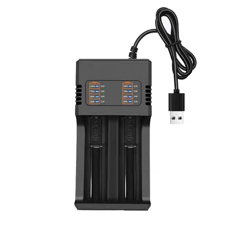 18650 Rechargeable Li-ion Battery 3.7V 3000mAh 1-10Pcs - 1000+ Cycles High Performance for High-Power Devices: Silver