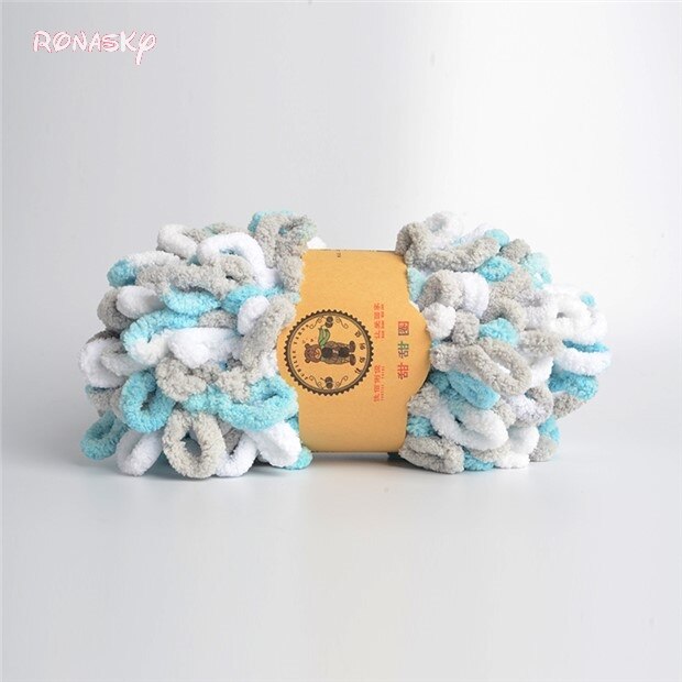 Diy Vinger Lus Garen Hand Gebreide Thuis Kussen Deken Cirkel Lijn Dikke Wol Hand Breien Gemengd Garen Ring Gesponnen Polyester speelgoed: 108