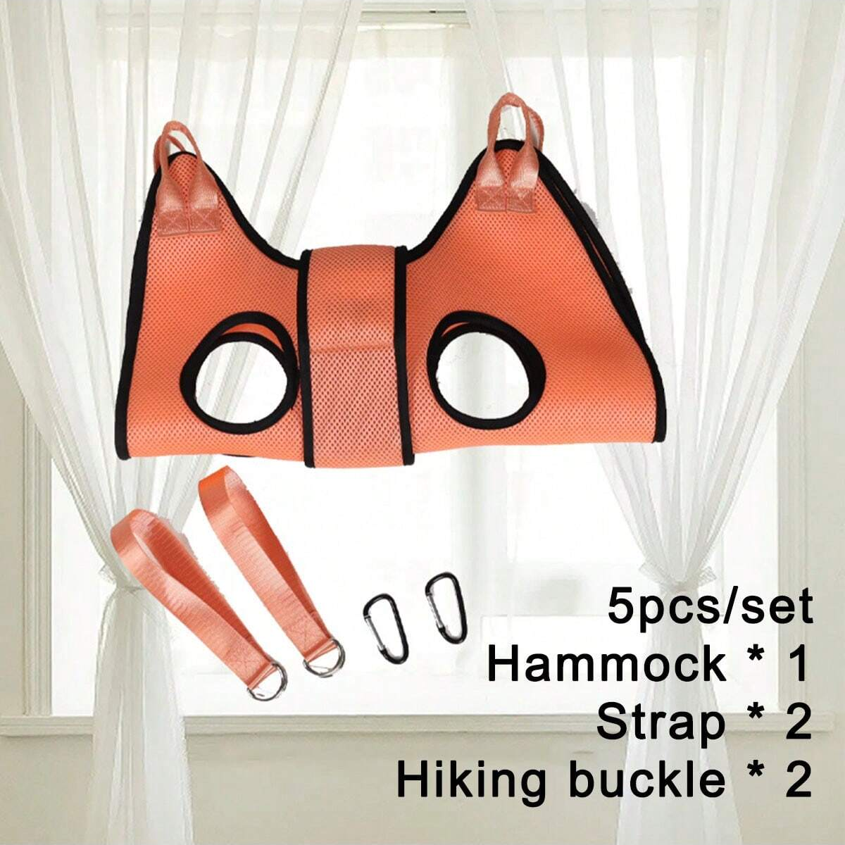 1PC-Hangmat voor huisdierverzorging, fixator voor hondenverzorging, anti-krasapparaat voor teddyvoeding, hangzak voor katten: M