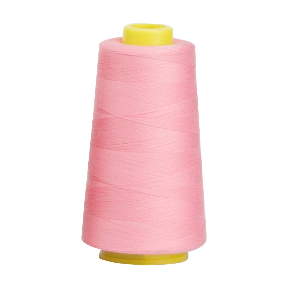 3000 Yards Lengte Naaigaren 40/2 Threads Polyester Draad Multicolor Spool Naaien Accessoires: Roze