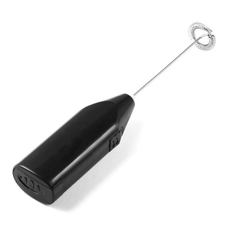 Elektrische Koffie Mixer Batterij Aangedreven Melk Shaker Maker Frother Foamer Eiklopper Handheld Ei Garde Drink Mixer
