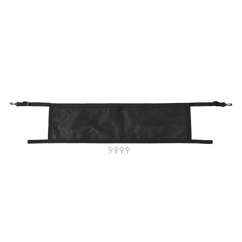 JeCar Rear Trunk Storage Organizer Luggage Cargo Net For Suzuki Jimny Interior Accessorie For Suzuki Jimny Up Cargo Net: Black 2