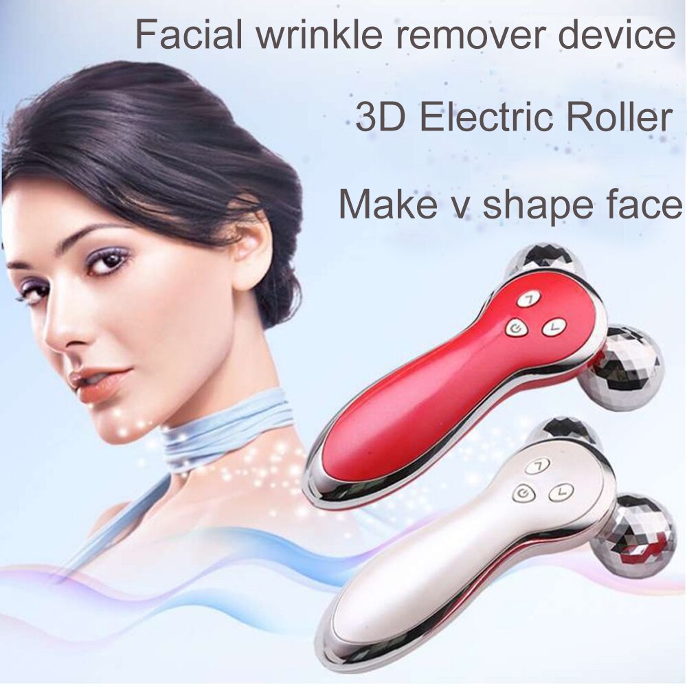Mini Mikrostrom Facelifting Maschine Hautstraffung Verjüngung Spa USB Ladung Gesichts Falten-entferner Gerät Gesicht Walze