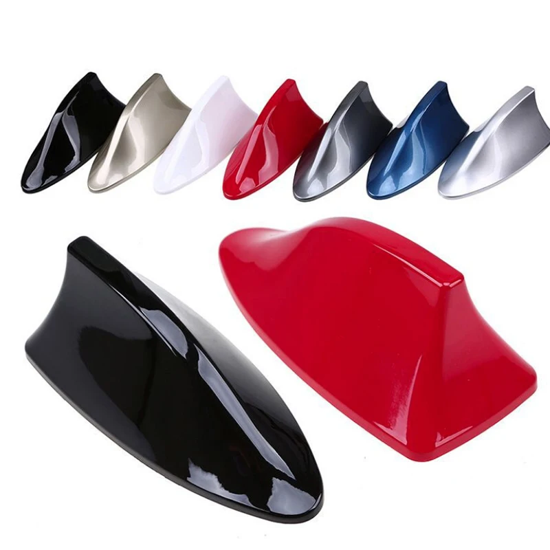Car Radio Shark Fin Car Shark Antenna Radio FM Signal for All Automobiles Aerials Auto Exterior Styling Replacement Parts