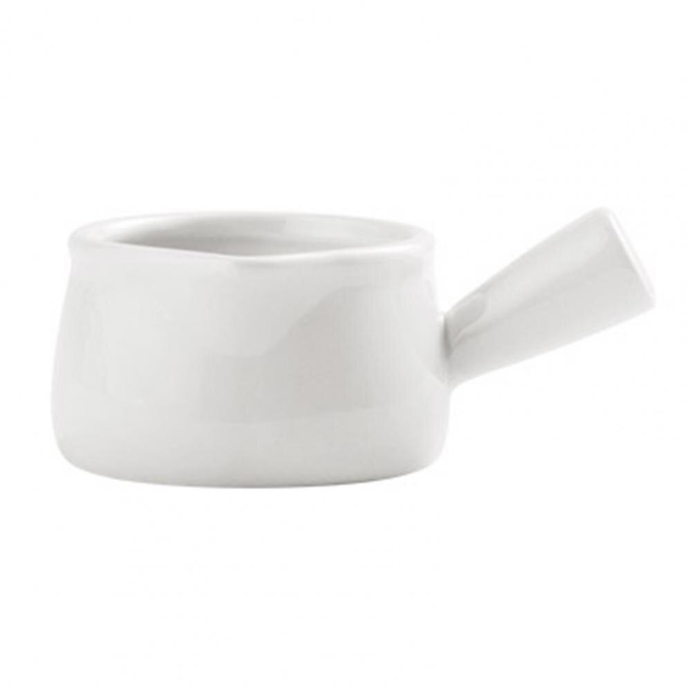 Practical Sauce Pitcher Washable Small Size Ceramic Small Size Sauce Pitcher Creamer Pitcher Mini Sauce Pitcher: White