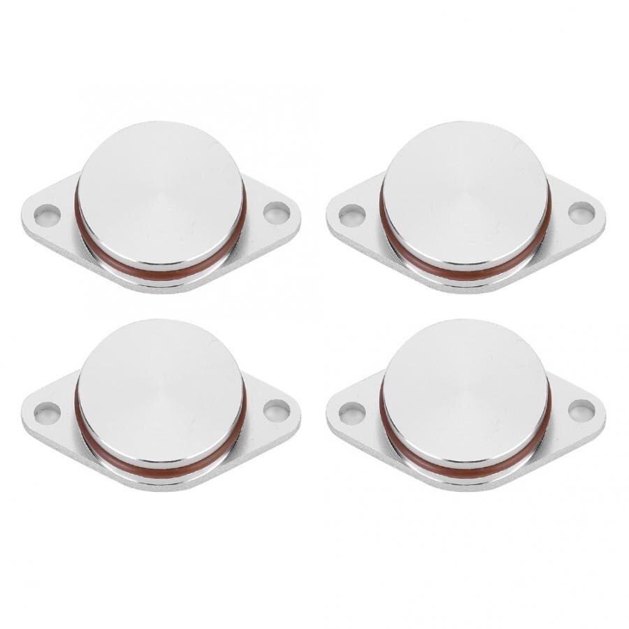 4 piezas 22mm/33mm Motor de coche diésel Swirl solapa en blanco Kit de reparación reemplazo de aluminio + coche ABS accesorios araba aksesuar: 33mm