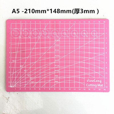 15x22cm Cutting Craft Mat PVC Self-Healing DIY Tools A5 Cutting Mat Multipurpose Self Healing Builders Cutting Pad: 2