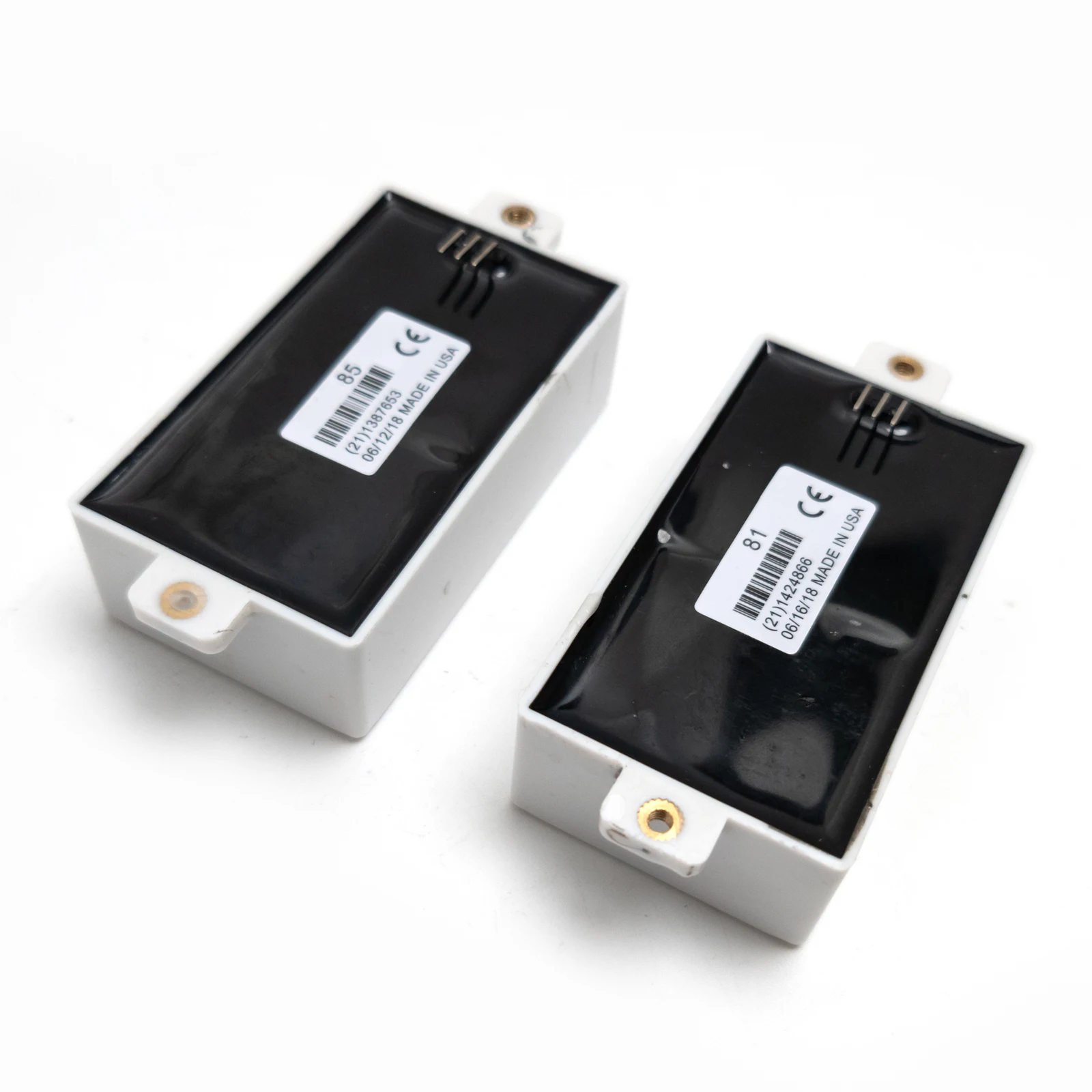 HH – micro actif blanc 81 85, ensemble de micros Humbucker pour guitare électrique, Pots à arbre court et câblage, Accessoires de guitare