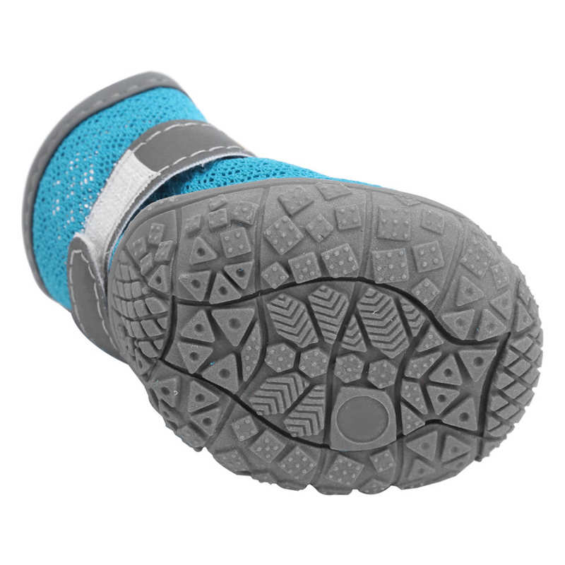 Chaussures imperméables antidérapantes pour animaux de compagnie, bottes de neige, légères, respirantes, pour chien, petit chiot, 4 pièces