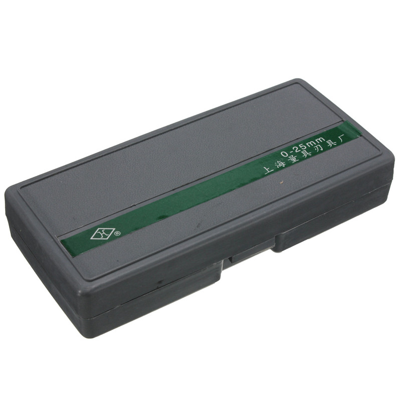 0-25mm 0.01mm Buiten Externe Metric Gauge Micrometer Nauwkeurig Meetinstrument met Doos Machinist Meten Toos