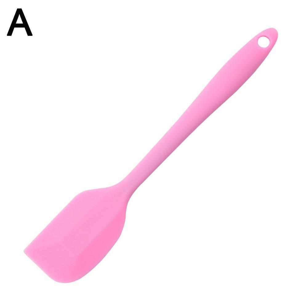 Espátula de silicona para crema, mantequilla y pastel, utensilio de cocina para mezclar masa, utensilios de cocina, cepillos para hornear, cepillo, mezclador de pasteles, M9K3: A