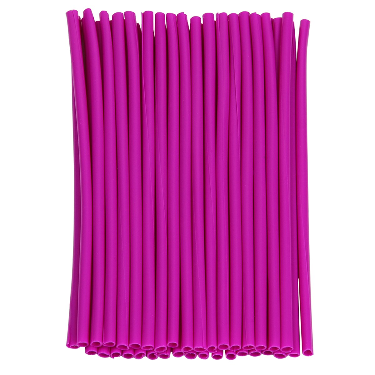 36 pièces/pack moto vélo couverture de roue coloré Motocross jantes peaux parle protecteur vélo garde enveloppes Kit universel décor: Purple