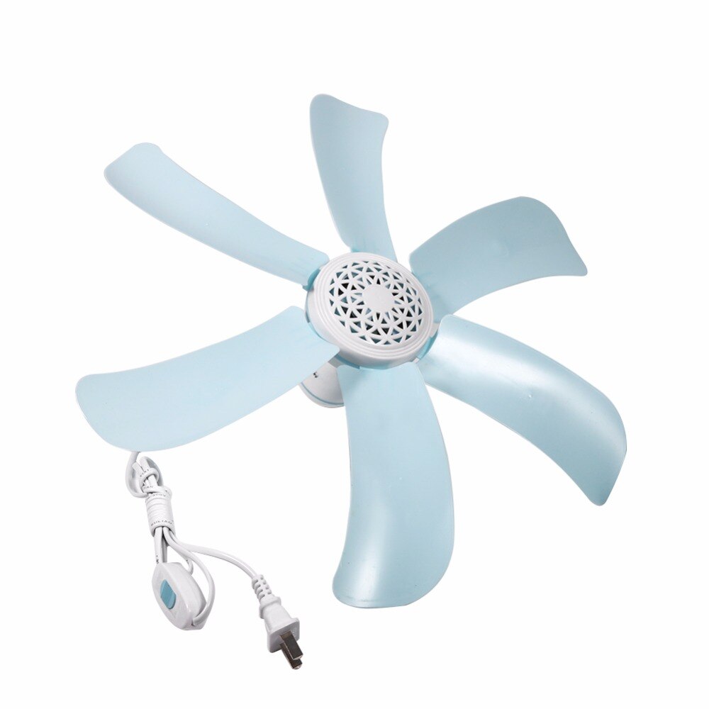 ! 8w energisparende liten takvifte sikkerhet sommerventilador 6 blader liten sommervifte