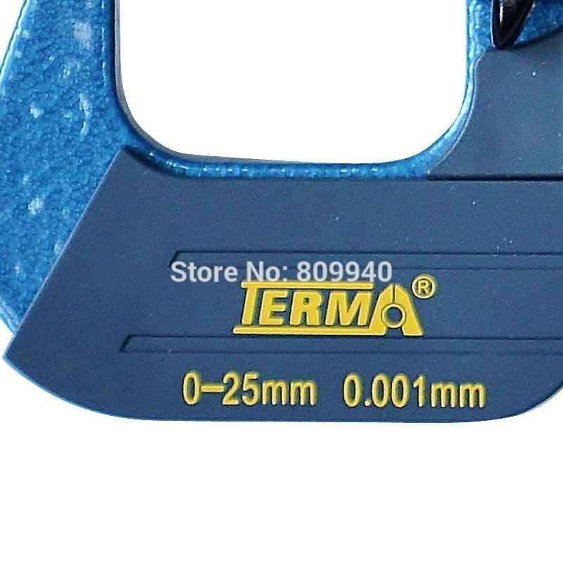 0-25mm 0-1" 0.001mm Micron Digital Electronic Micrometer W/Large Display Inch/Metric