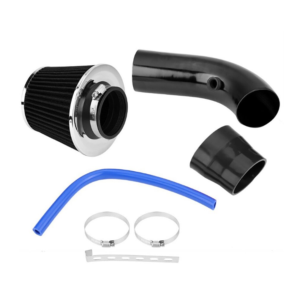 76Mm/3Inch Auto Cold Air Intake Kit Universal Alumimum Auto Cold Air Intake Pipe Filter Inductie systeem Kit Auto Accessoires