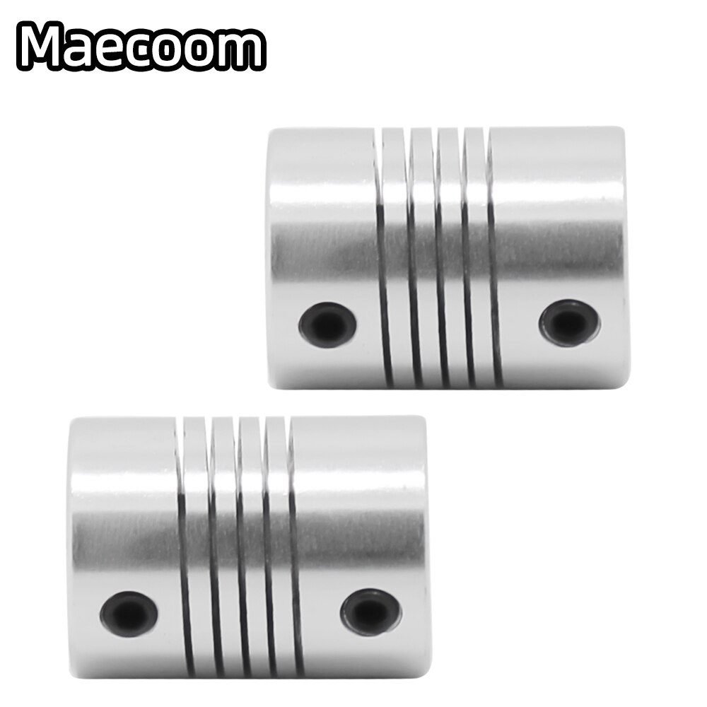 3D Drucker Teile Flexible Kupplung Koppler/Wellen Kupplungen 5*5*25/5*8*25 Flexible Welle aluminium Für T8 Blei Schraube Nema17 motor