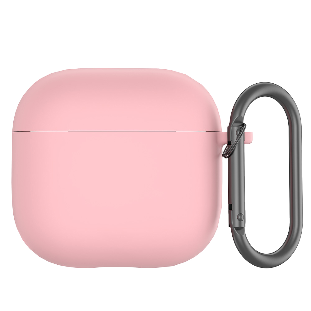 Protège-écouteurs AirPods 4, étui de charge, rangement de protection en caoutchouc souple avec porte-clés, coque anti-rayures: 橄榄绿