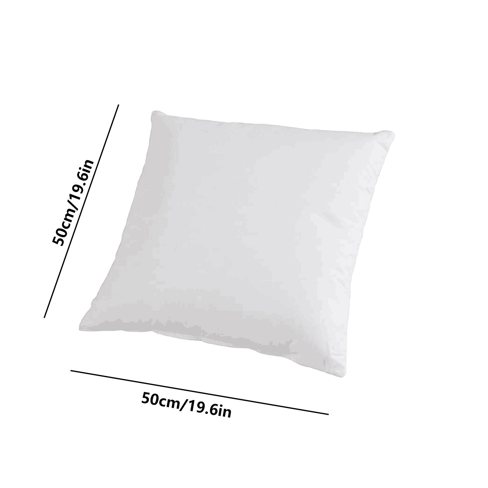 Cushion Inner Filling Cotton-padded Pillow Core For Sofa Car Soft Pillow Cushion Insert Cushion Core 12/14/15/16/17/inch: F