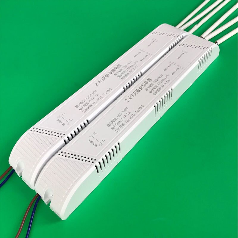 2.4G stepless dimming color temperature led driver power source Constant current ballast variable light remote control driver