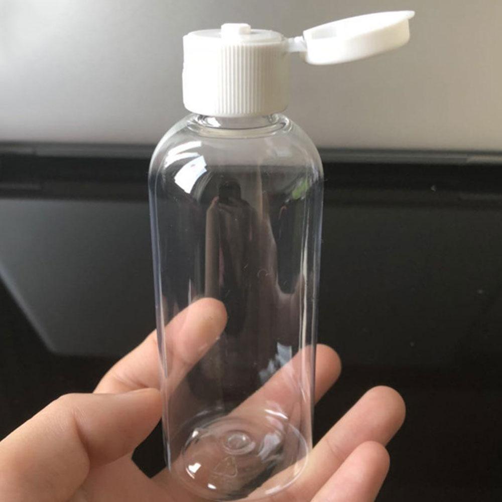 Flacon Vide Plastique 60ml/75ml/80ml/100ml/120ml Makeup Bottles For Liquid Cap Empty Lotion Plastic Cream Flip C0O4