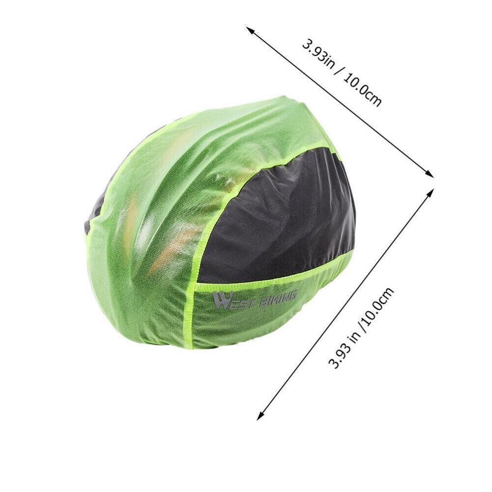Outdoor Bicycle Helmet Rain Covers Dustproof Windproof Ultralight Rain Accessories Helmets Hats Bicycle Bikes Helmet Cap U6J0