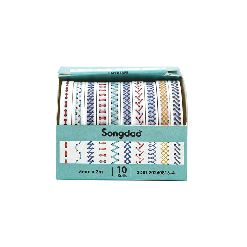 10Rolls Slim Basic Washi Tape Scrapbooking Supplies Washi Tape Set Rainbow Cinta Adhesiva Decorativa Journal Diary Washi Tapes: Burgundy
