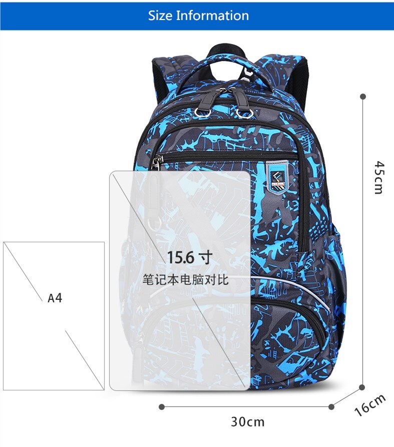 Fengdong student bag set high school bags for boys sport bagpack teen large waterproof backpack boy shoulder bag pen pencil case