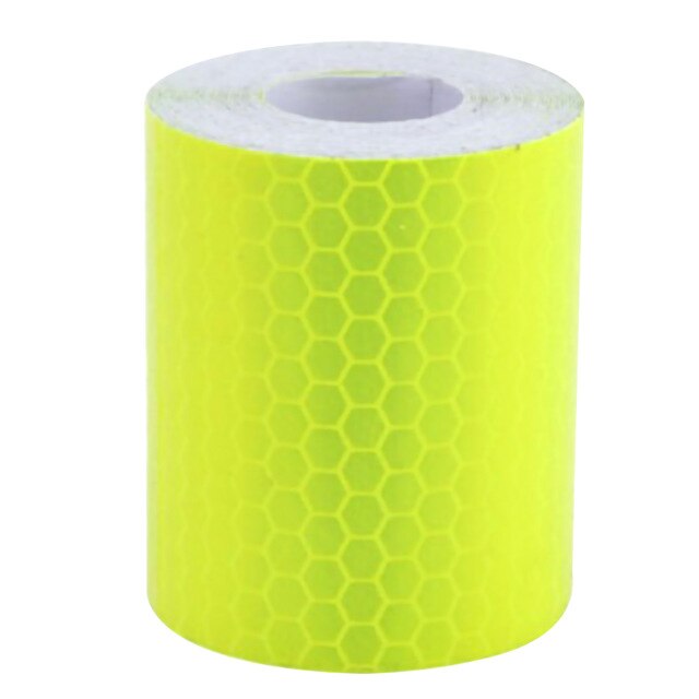 Waterproof Warning Tape Strip Stickers Warning Light Reflector Protective Sticker Reflective Film Car Safety Mark 300cm X 5cm: Light Green