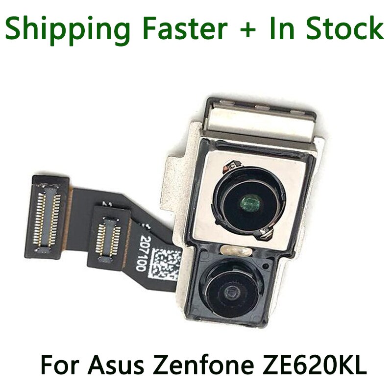 Originele Belangrijkste Camera Voor Asus Zenfone 5 Gamme ZE620KL ZE520KL ZB555KL ZS570KL Rear Back Camera Met Flex Lint Kabel