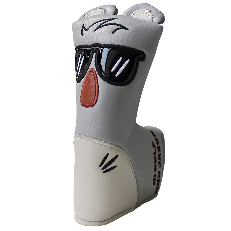 Leuke Koala Putter Cover Magnetische Sluiting Voor Mallet Blade Putter Synthetisch Leer Golf Headcover: For Blade Putter