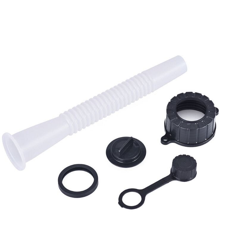 Gas Can Spout & Parts Kit Includes White Spout Rubber Gasket Spout Cap Spout 87HE: Default Title