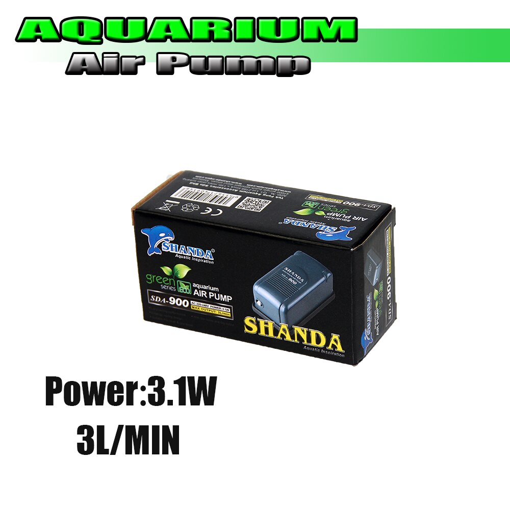 AQUARIUM LUCHTPOMP AC 220-240V KLEINSTE Aquarium Luchtpomp Enkele Outlet Aquarium Luchtpomp Zuurstof EU plug Powful accessoire