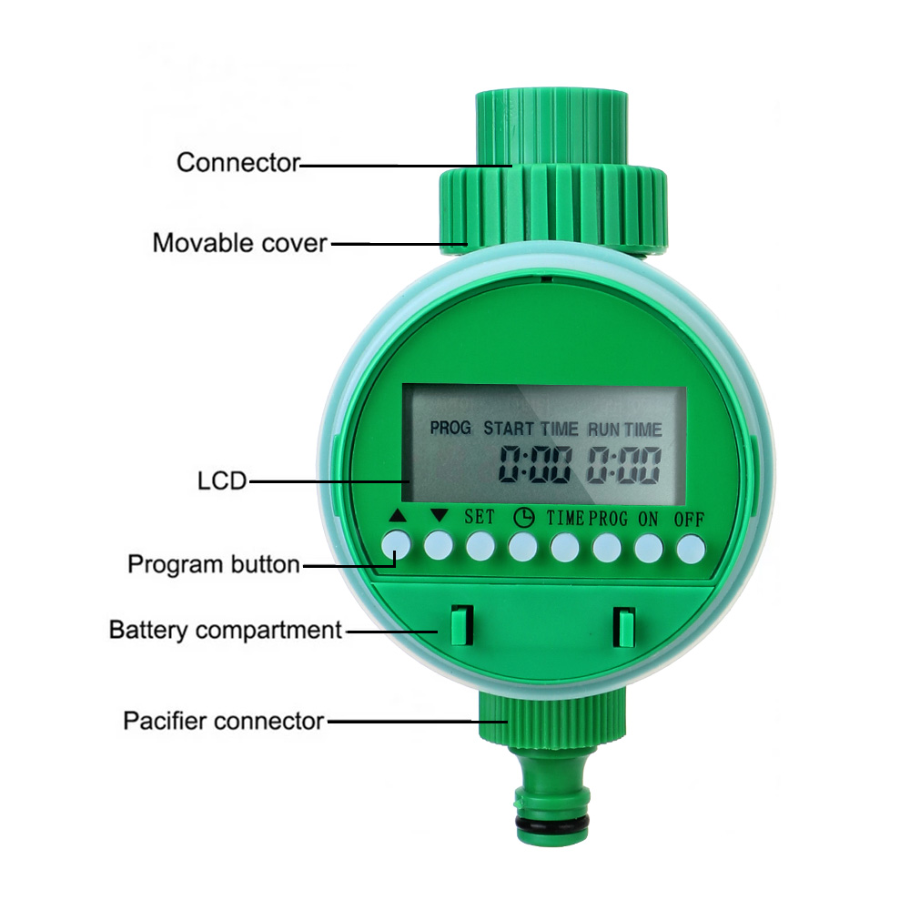 Electronic Garden Watering Timer Lcd Display Intel... – Grandado