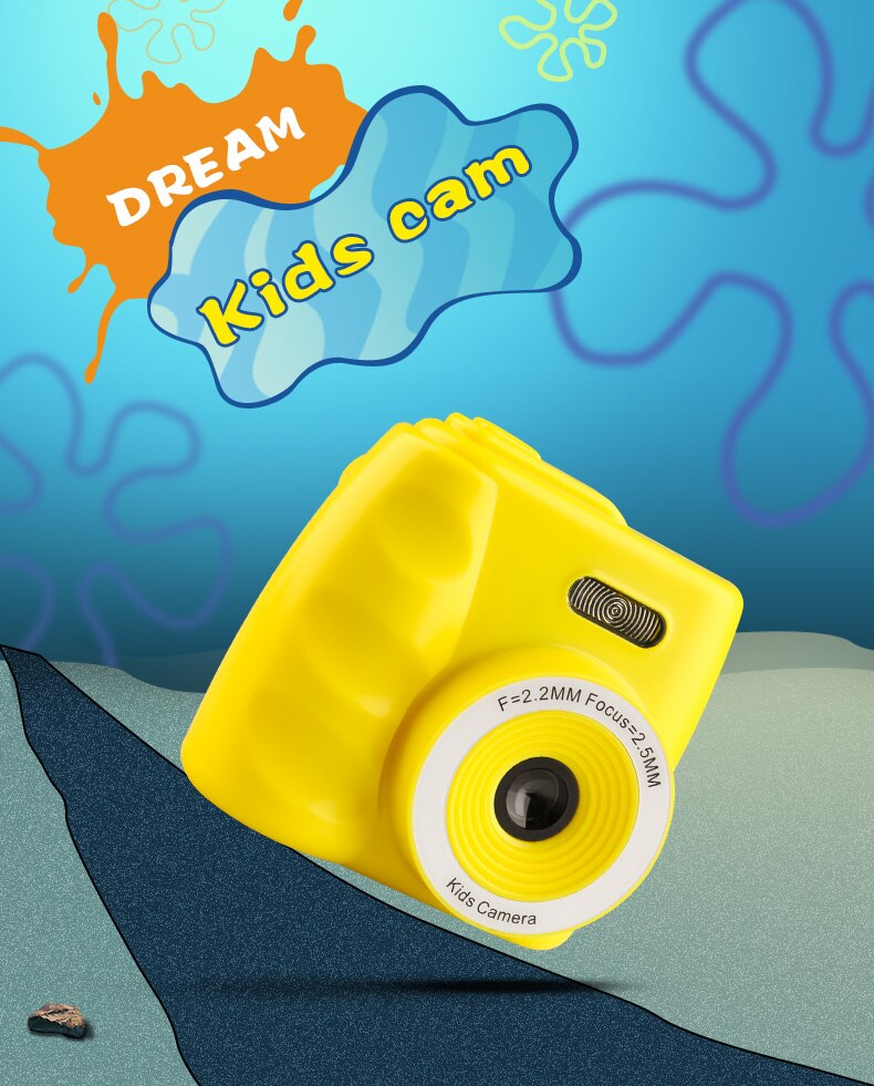 Kids Camera 2.0 Inch Cartoon Leuke Camera Voor Kinderen Hd Foto Video Kinderen Digitale Camera Speelgoed Camera Voor meisjes Jongen