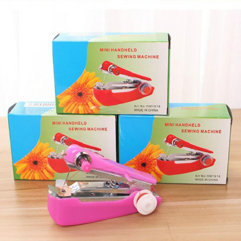 Minimáquina DE COSER inalámbrica, máquina de coser portátil, útil, herramientas de trabajo manual, accesorios de costura