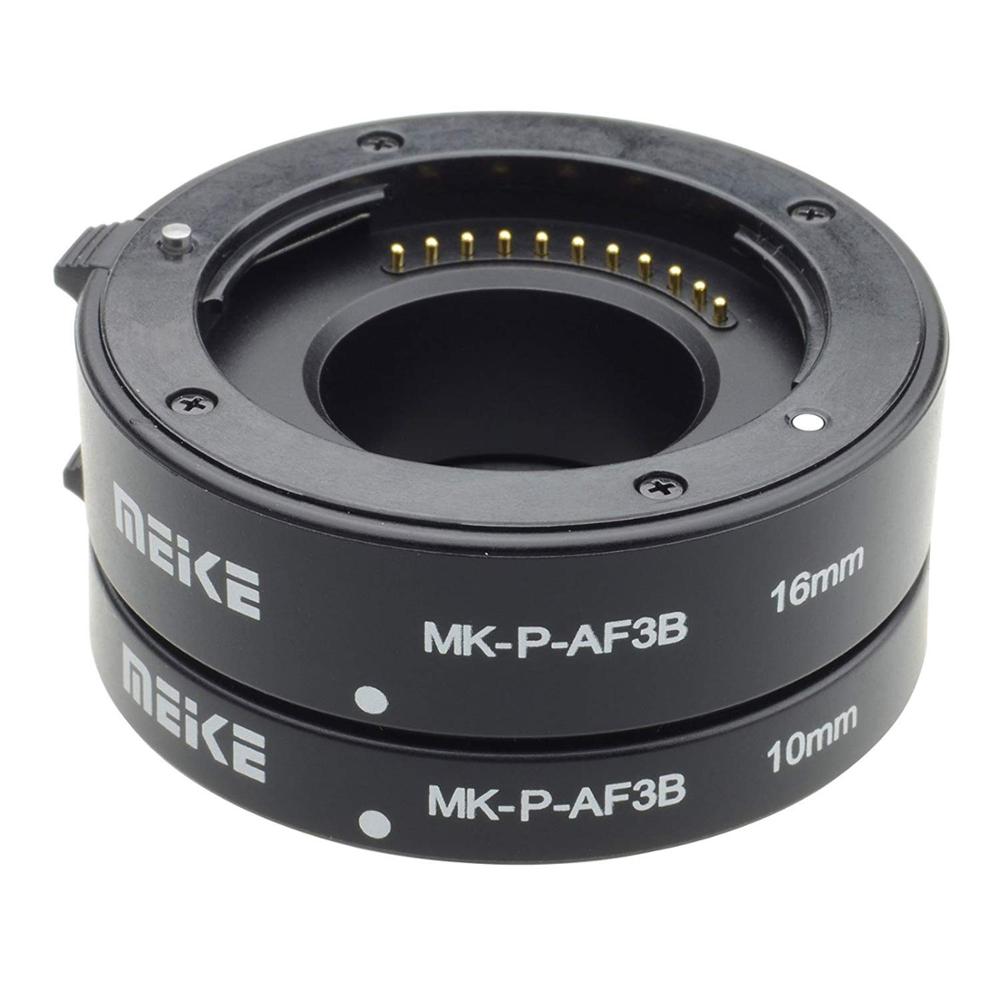 Meike Plastic Macro Autofocus Extension tube Ring AF voor Panasonic Olympus M43 Mount G2 G3 GH4 GH5 GF2 GF3 GF5 GX1 EP1 EP2 EP3