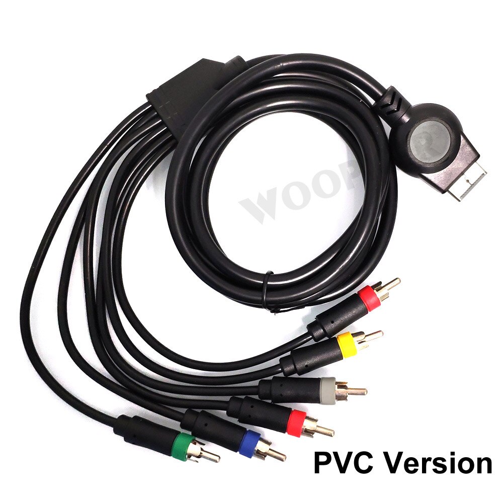 Multi AV Out Cable 1.8m 6FT Component for PlayStation 3 PS3 PS2 Game Accessories Connect TV Sound Lead Braided Cables